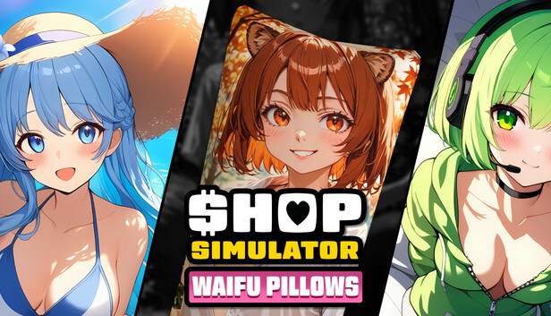 Save 25% on Shop Simulator: Waifu Pillows on Steam