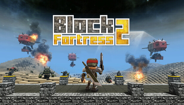 【塔防神作】方块堡垒 2 Block Fortress 2 官方中文版 (沙盒建造+FPS火力融合) [PC/Steam] 好评如潮 支援Steam Deck