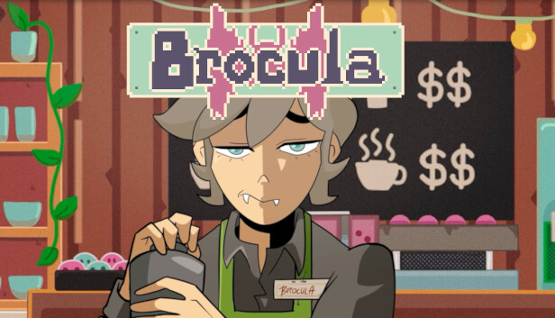 【好评如潮】西兰花 Brocula 官方中文免安装版 (500岁吸血鬼打工生存模拟/支持 Steam Deck) [PC/Steam]
