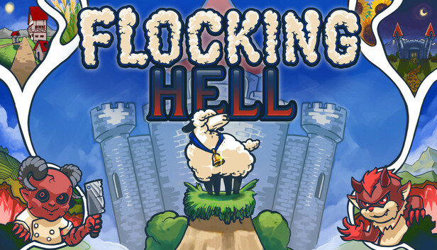 【好评如潮】咩顶之灾 Flocking Hell 官中正式版 (5分钟轻策略肉鸽神作/支持 Steam Deck) [PC/Steam]