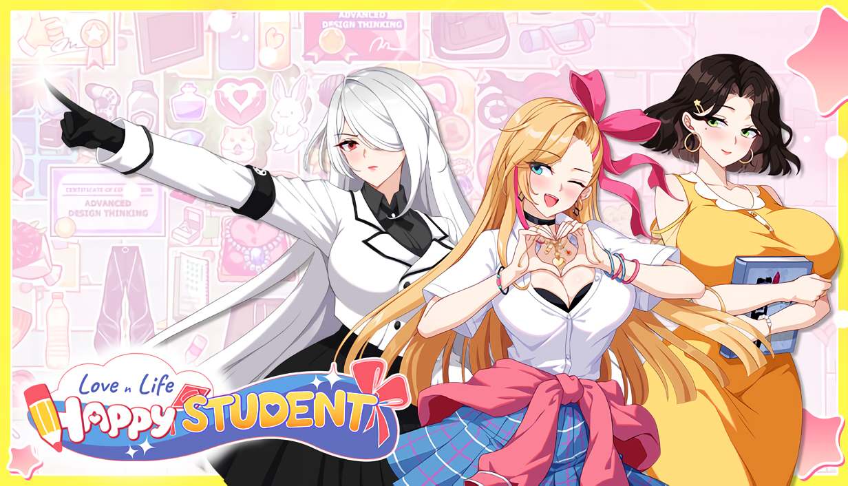 【绅士游戏/步兵】爱与生活：幸福学生 v1.0.5 官方中文版 (全动态Live2D+全CG) [PC/Steam]