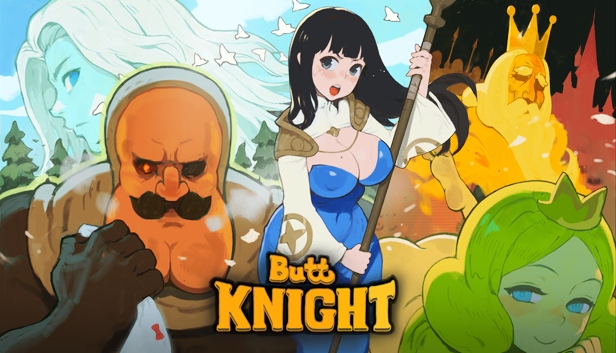 【绅士游戏】蜜臀骑士 ButtKnight 官方中文豪华版 (全动态H演出+好评如潮) [PC/Steam]