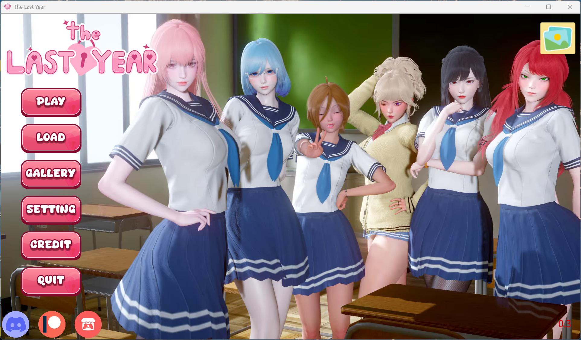 【绅士游戏/神作】最后一年 The Last Year v0.3 官方中文版 (全动态CG+浪漫沙盒) [PC/Android手遊]