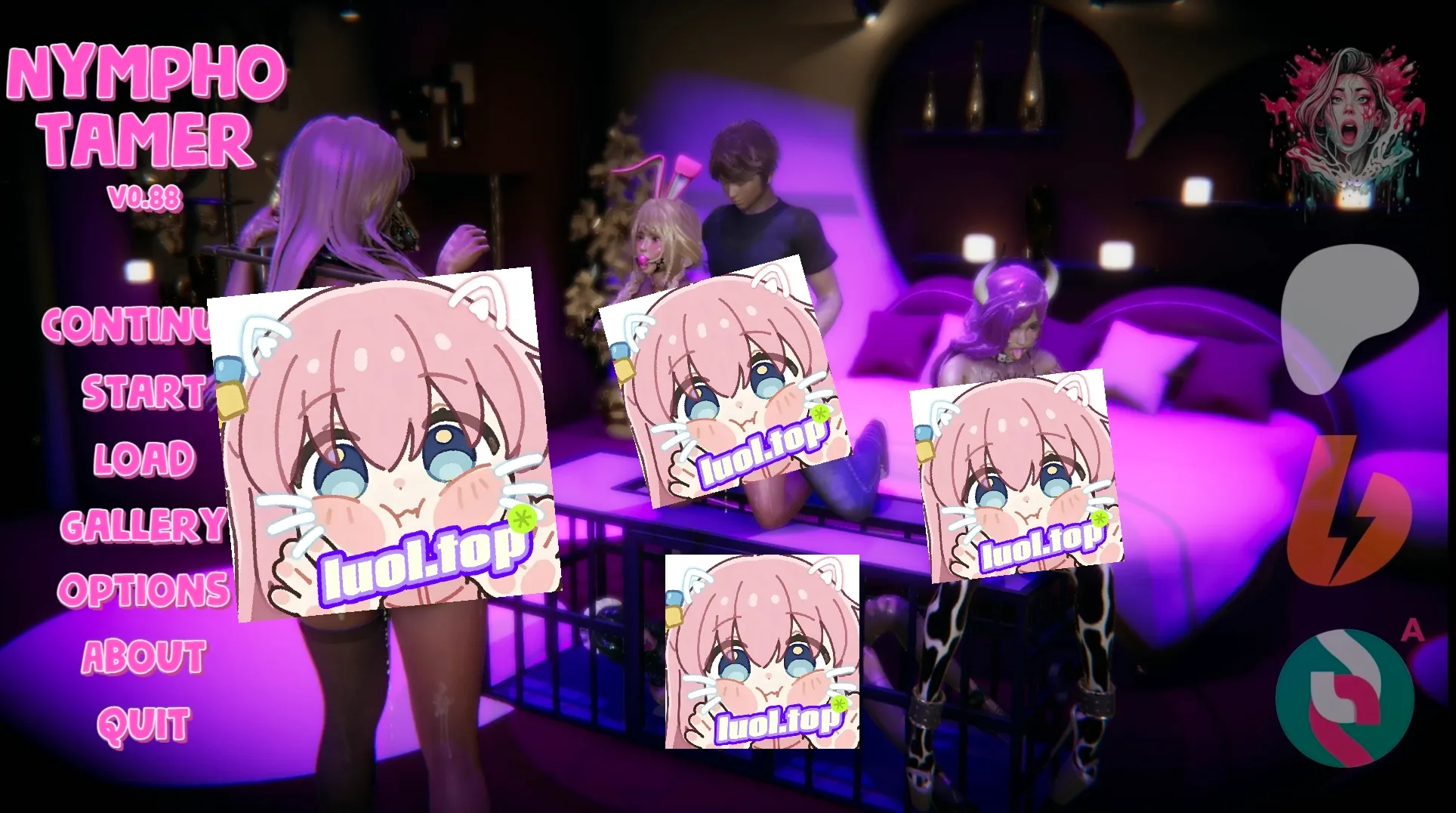 【绅士游戏】花痴驯兽师 v0.88 AI汉化版 (590+新图/全动态CG) [安卓直装/PC]