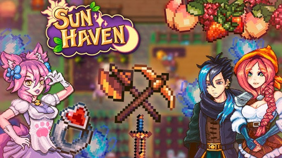 【种田神作】太阳港 Sun Haven 全DLC整合中文版 (支持8人联机/免安装) [PC/Steam]