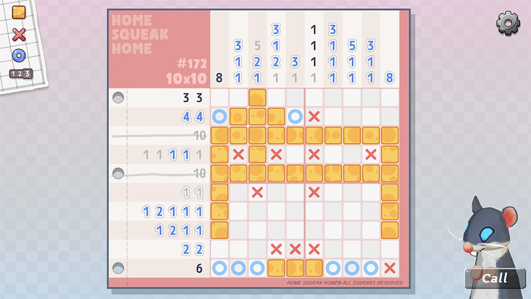 鼠织小家 解谜界面