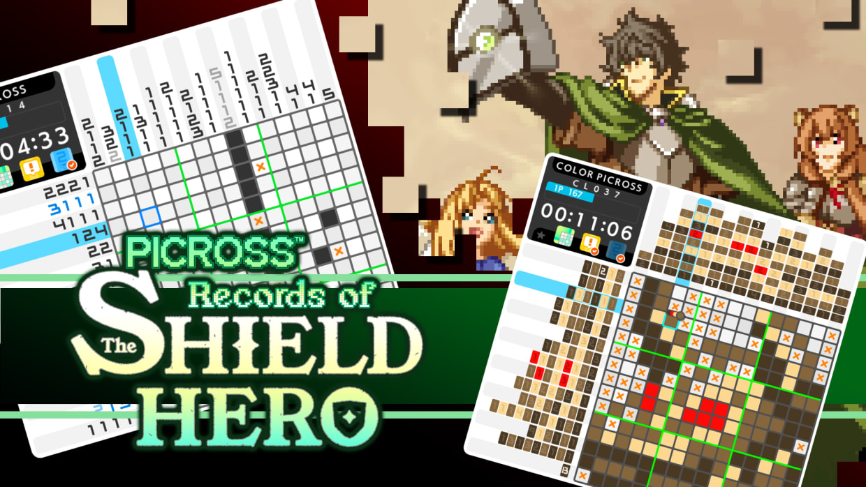 PICROSS Records of The Shield Hero 游戏封面