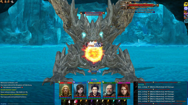 面对强大的地牢首领