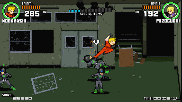 热血外传 战斗画面