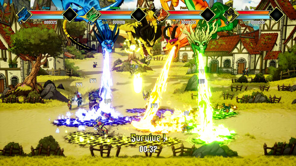 多人竞技对战画面