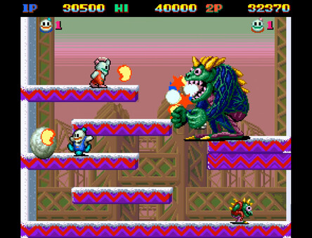 雪兄弟 特别版 联机画面