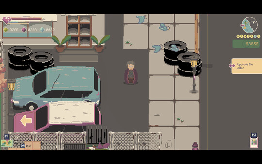 夜色中的小镇景色