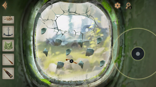 艾达在密林中潜行探索