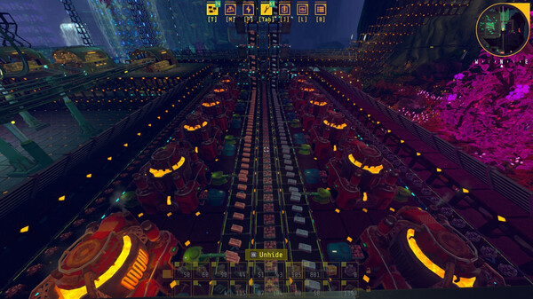 复杂的地下工厂