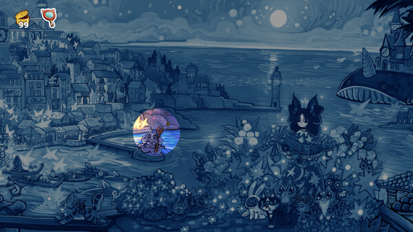 极具氛围感的星海岛屿