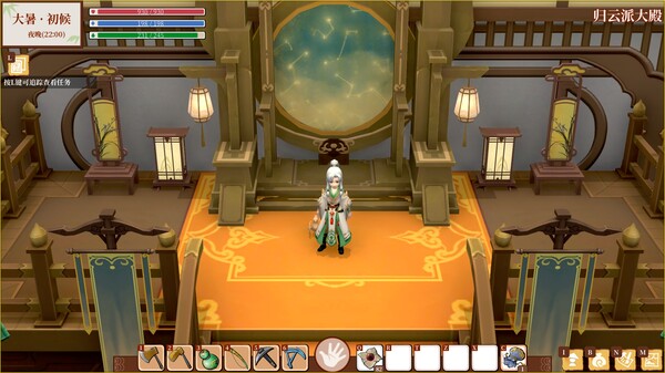 游戏结局或高级场景