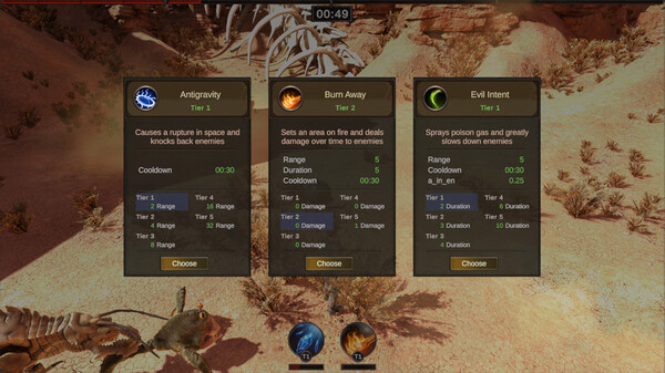 技能树系统界面