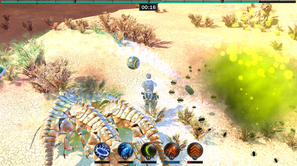 激烈的单人战斗