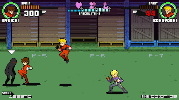 热血外传 像素画面