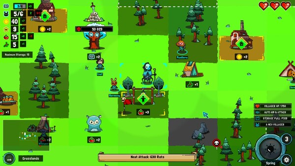 随机生成的森林地图