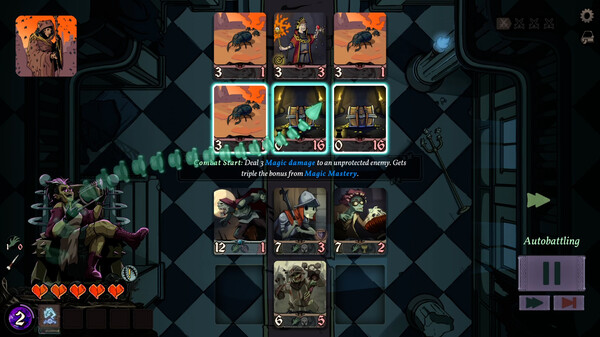 亡灵军队部署界面