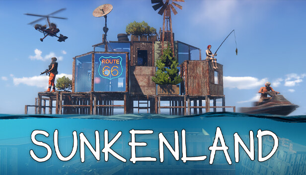 【水上生存神作】沉没之地 Sunkenland 官方中文免安装版 (联机建造+深海探索) [PC/Steam]