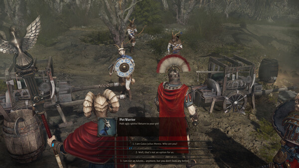 回合制战斗画面