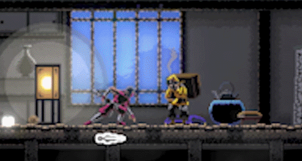 游戏后期激烈的战斗场面