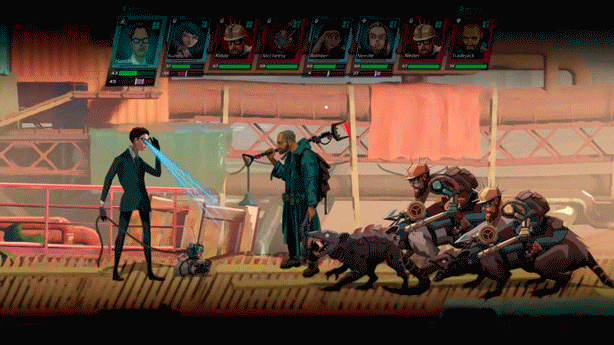 紧张刺激的回合制战斗演示