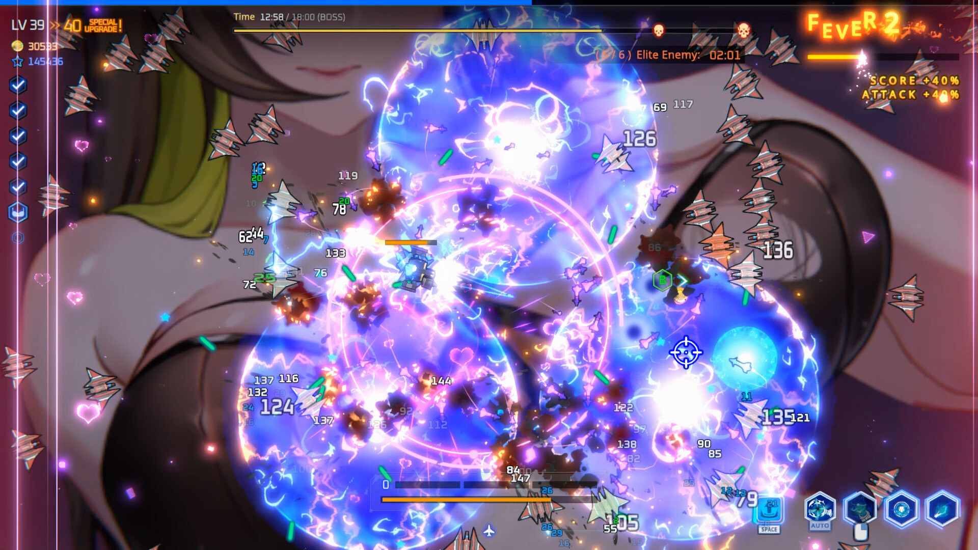 无尽模式排行榜与战斗画面