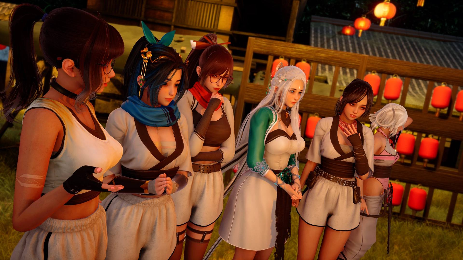 跨界游戏美女角色