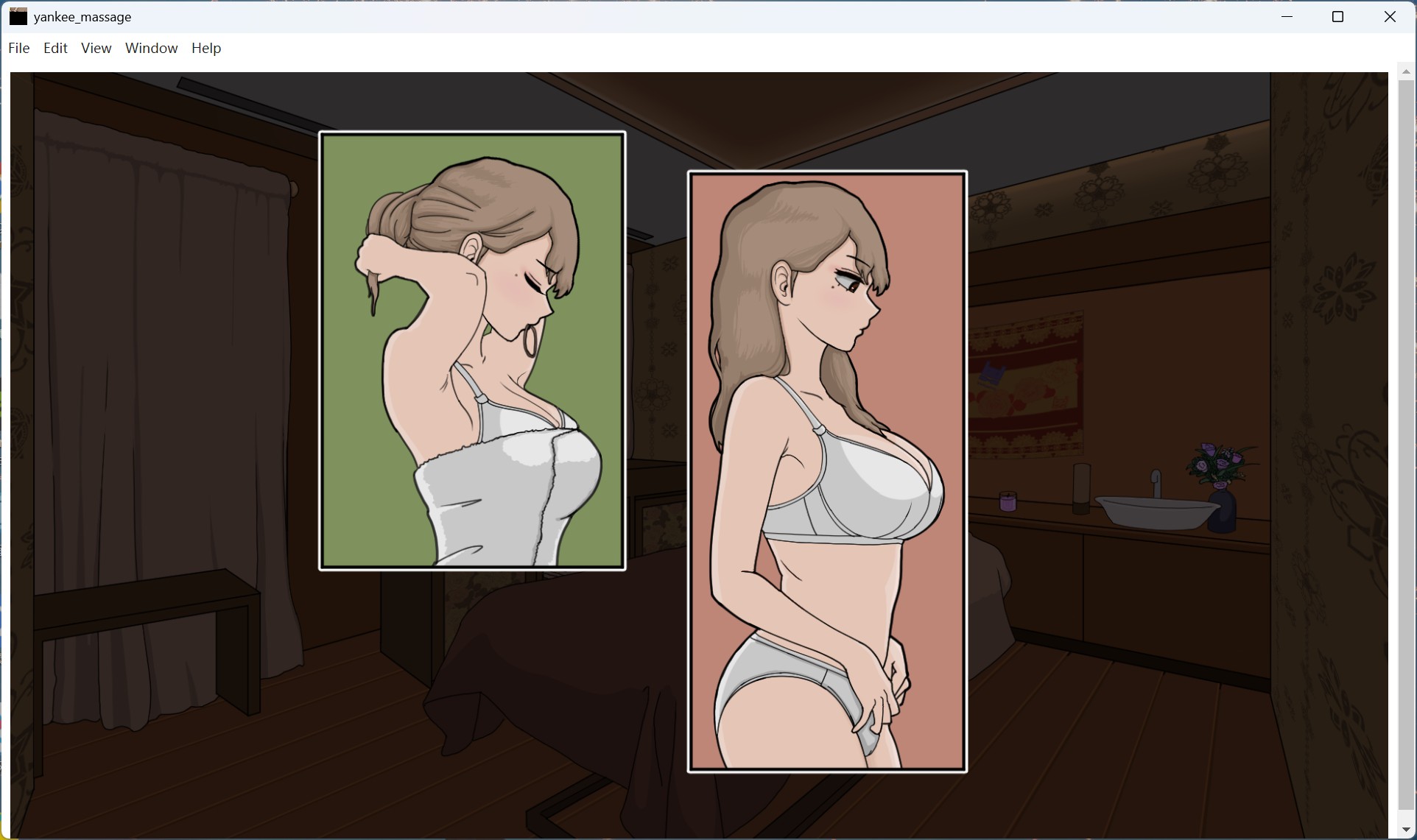 昔日女校霸來我的按摩店了 關係進展後的穿著變化