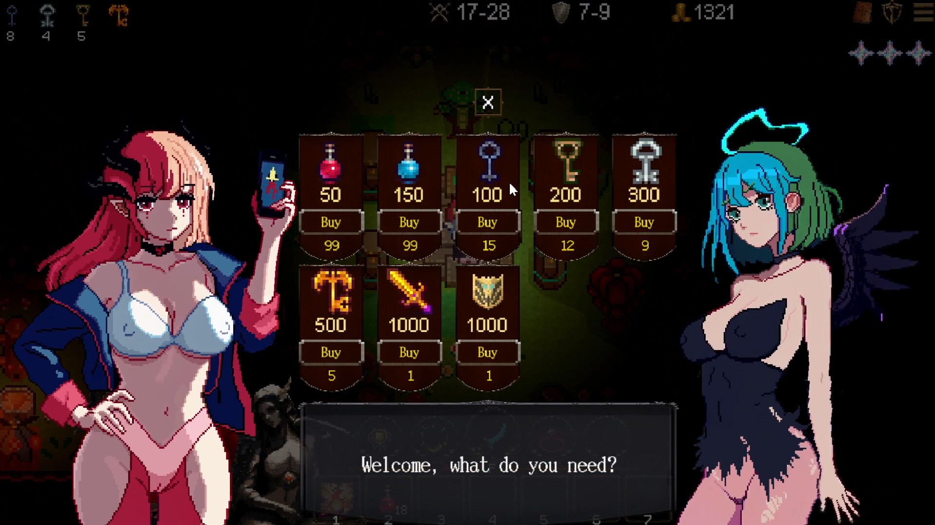 女神卷轴 – 最后的星光 迷宫探索画面