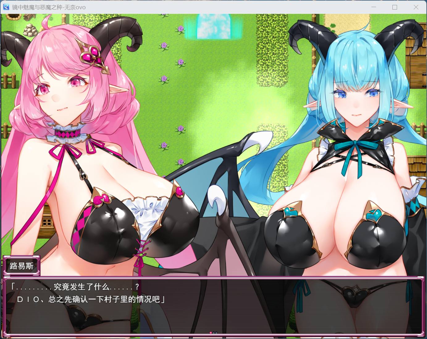 镜中魅魔与恶魔之种战斗画面