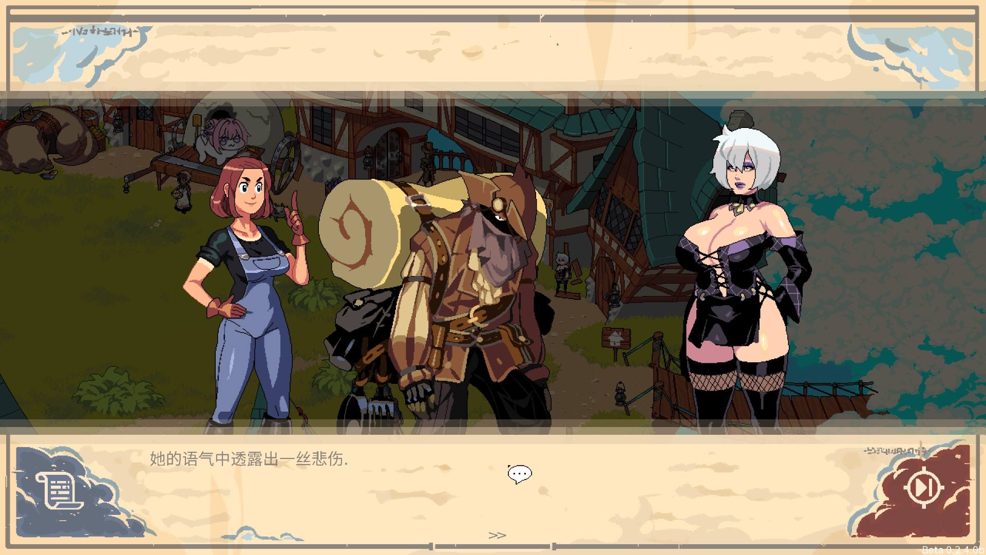 云端牧场怪物繁殖与互动画面