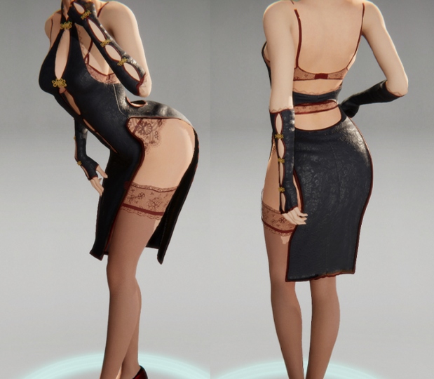 隔壁的美艳人妻整体游戏氛围图