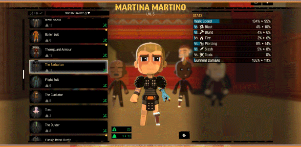 队员技能与装备升级