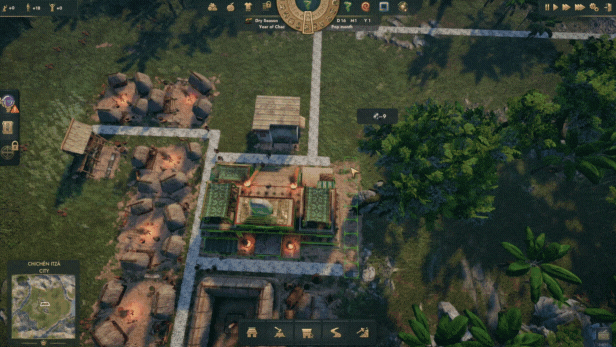 建设宏伟帝国的动态演示