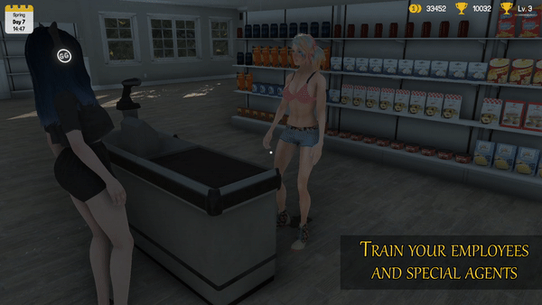 员工管理界面与日常工作