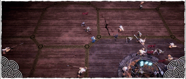 精美的地图场景