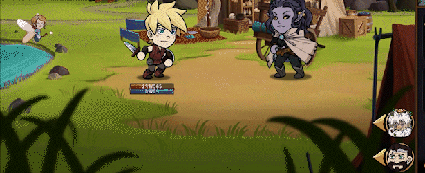 英雄物语 角色对话