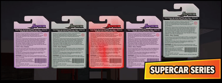 超级跑车系列展示