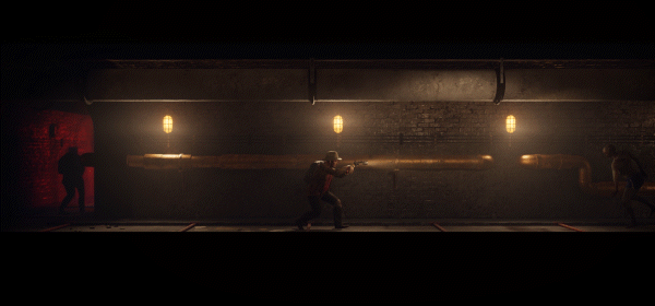 残酷的战斗画面