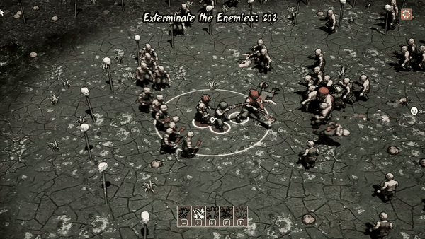 竞技场模式下的高强度对抗