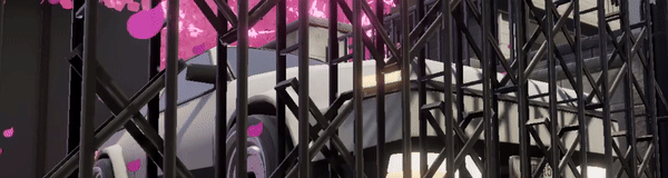 樱花飘落的日本小镇氛围