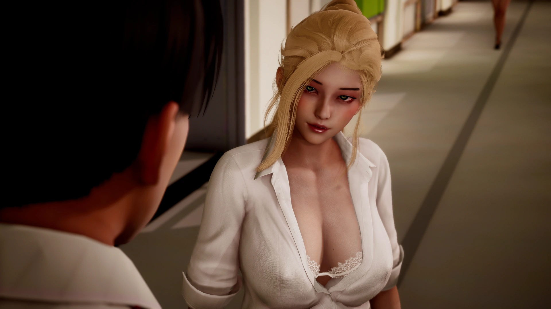 新天域角色對視