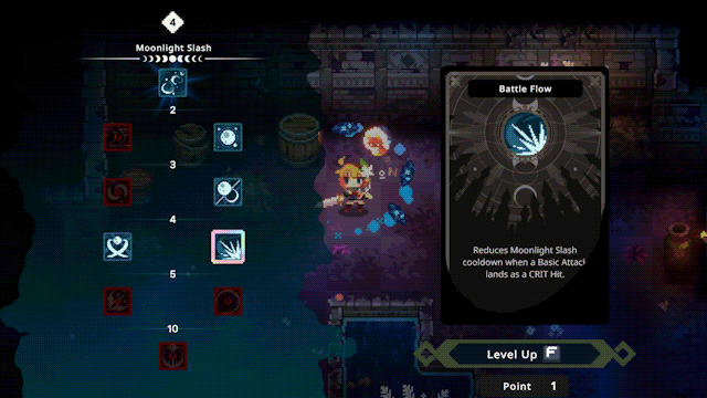 紧张刺激的实时格子战斗演示