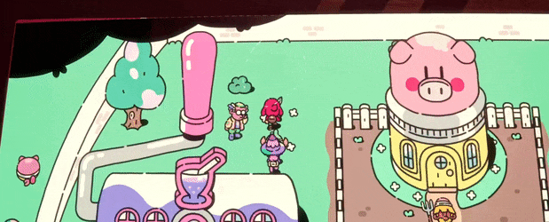 乔特跳出书本进入3D世界