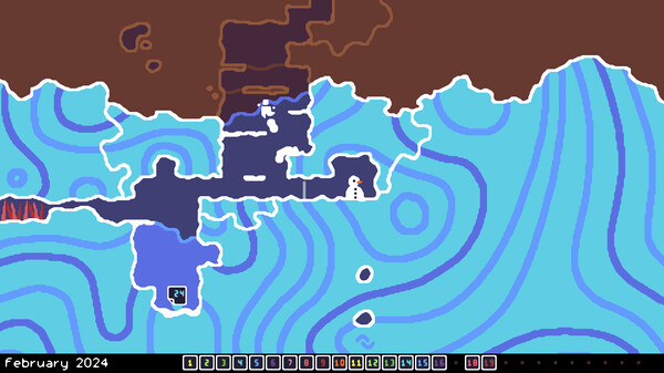 Leap Year 极简主义美术风格