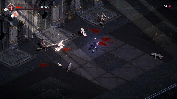 游戏实际战斗画面